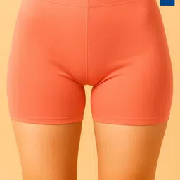 HIRRUX Women Pack of 2 Slim Fit Mid-Rise Cycling Sports Shorts-picture-4