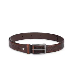 WROGN Men Textured Leather Formal Belt-image-53