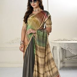 JIVORA Striped Mysore Silk Saree-image-85