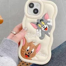 CASE CREATION Cartoon Characters Printed iPhone 15 Pro Max Bumper Case Mobile Accessories-57