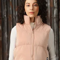 High Star Women Lightweight Crop Padded Jacket-image-52