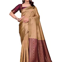 KANOODA Woven Design Zari Banarasi Sarees-picture-28