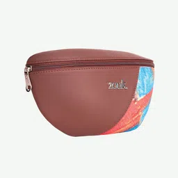 ZOUK Abstract Amaze Printed Leather Waist Pouch image 2