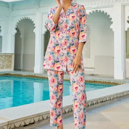 Moda Rapido Printed Top With Trousers Co-Ords-image-51