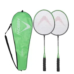 ARROWMAX Lightweight Badminton Racquets Set With Carry Bag-image-9