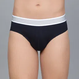 Mast & Harbour Men Low-Rise Seamless Basic Briefs MnH_001_BRF_NVY/GW/_1PC-picture-18