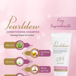 Pearldew Conditioning Shampoo With Pro Vitamin B3 & B5 - 200 ml image 2