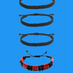 Dynamic Retail Global Men Wraparound Bracelet-15