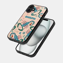 macmerise Abstract Printed iPhone 16 Plus Bumper Case Mobile Accessories-18