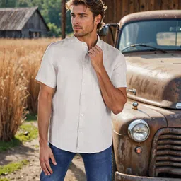 Celio Men Classic Opaque Casual Shirt-image-56