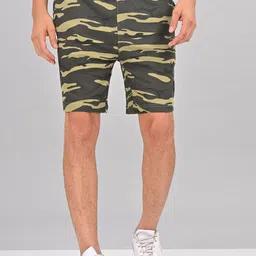 Masculino Latino Men Camouflage Printed Running Shorts-picture-3