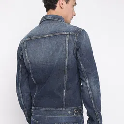 GUESS Men Denim Jacket with Patchwork image 3