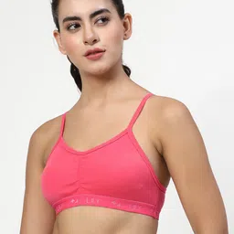 LILY Pack Of 3 Women Full Coverage Non Padded Non-Wired Regular Beginners Bra stropsyliad image 5