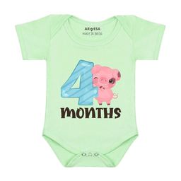 Arvesa 4 Month Baby Printed Bodysuit-image-27