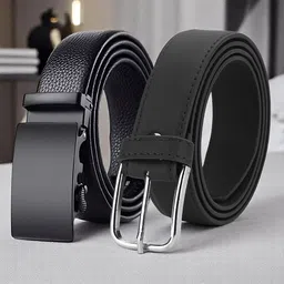 Provogue Men Pack Of 2 Formal Belt-image-17