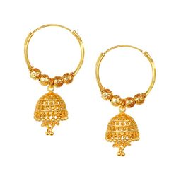 Heer Collection Contemporary Jhumkas Earrings-26