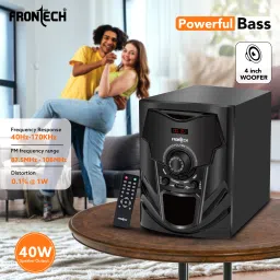 Frontech 3955 Multimedia Speaker System, USB/BT/FM, LED Digital Display 40 W Bluetooth Home Theatre image 3