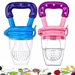 Pack Of 2 Pcs Silicone Baby Infant Fruit Feeder Dummy Pacifier Newborn Nipple Teether and Feeder-14