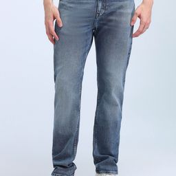Flying Machine Men Harlon Mid-Rise Straight Fit Light Fade Stretchable Jeans-picture-33