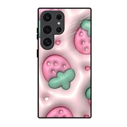 QRIOH Loveberry Bliss Printed Samsung Galaxy S24 Ultra 5G Back Case Mobile Accessories-image-27
