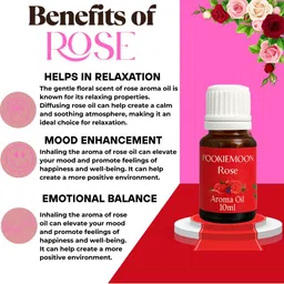 Pookiemoon Ceramic lamp Diffuser with Rose and Sandalwood Oils 10ml Each image 4