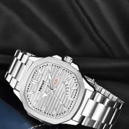 HMXT Men Dial & Stainless Steel Straps Analogue Watch HMXT-183-image-15