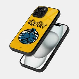 macmerise Cartoon Characters Printed iPhone 16 Pro Bumper Case Mobile Accessories-15