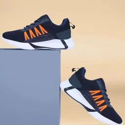 Genial Men Mesh Running Non-Marking Shoes-picture-11