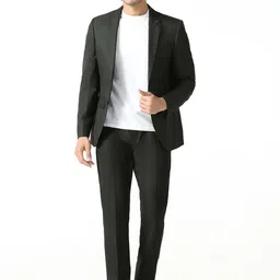 Blackberrys Slim-Fit Single-Breasted Two-Piece Suit-image-49
