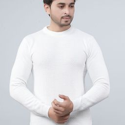 FEVERFEW Men Cable Knit Pullover-picture-49