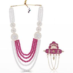 JIYANSHI FASHION Men Multi Jewellery Set-image-95