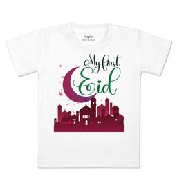 Arvesa Kids Typography Printed Applique T-shirt-image-44