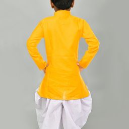 NFC CREATION Boys Embroidered Regular Thread Work Kurta with Patiala image 4