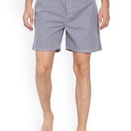 Crosscreek Men Checked Pure Cotton Boxer - BXR3045U-image-64