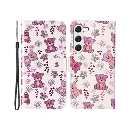 PEEPERLY Conversational Printed Samsung Galaxy S24 Plus Flip Case Mobile Accessories-25