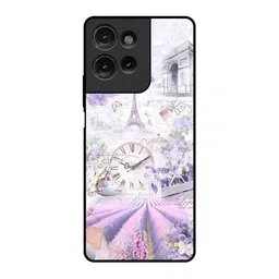 QRIOH Floral Printed Motorola G75 5G Back Case Mobile Accessories-image-74