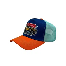 The Tie Hub Unisex Cotton Colourblocked Baseball Cap-44