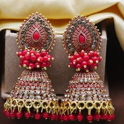 Anouk Contemporary Jhumkas Earrings-24