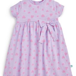 JusCubs Girls Conversational Printed Cotton Fit & Flare Dress-image-82