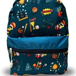 BAD HABIT Unisex Kids Backpack with Compression Straps-12