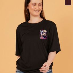 Kasendra Women Pack of 2 Naruto Graphic Printed Round Neck Relaxed Fit T-shirts-picture-23