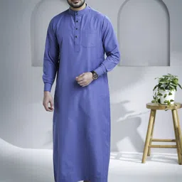 MASHROO Men Thread Work Kurta-picture-10