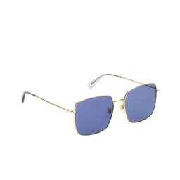 Levis Women Square UV Protected Lens Sunglasses 2031422F756KU-GOLD GREY-14