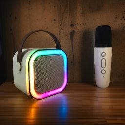 Saibaba Insulators G20_K12 Kids' Mini Karaoke Machine: Bluetooth Speaker with Wireless Mic 5 W Bluetooth Speaker-image-128