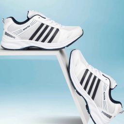 wndr-13 sports shoes for men | Latest Stylish Casual sport shoes for men |running shoes for boys | Lace up Lightweight white shoes for running, walking, gym, trekking, hiking & party Running Shoes For Men-picture-15