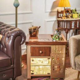 haus of bars by speedx Model M Bar Unit In Matte Gold Finish-picture-34