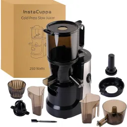 3-in-1 Cold Press Slow Juicer | Unique Gradual Shaped Auger | Copper Motor 250 W Juicer-4
