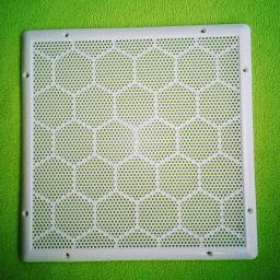 Chimney Vent Cover, Dust Controller/Square Type Air Vent Grille, 12x12" -4 Piece Insect Net-25