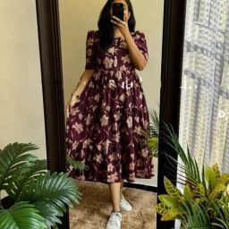 Printed Viscose Rayon Stitched Anarkali Gown-image-46