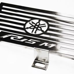 oberoi's traders Premium Stainless Steel Radiator Guard Protector Grill For YAMAHA R15M Bike Crash Guard-picture-13